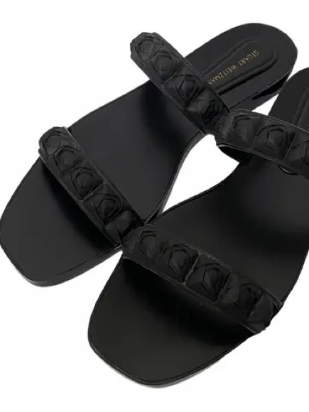 Stuart Weiztman | Rosita Sandals In Black
